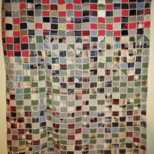 My hubby's grandmother's quilt