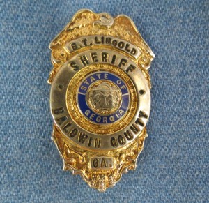 This was my Granddaddy's sheriff's badge.