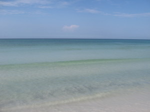 The calm waters of the Gulf of Mexico make it easy to drift out too far from the shore.