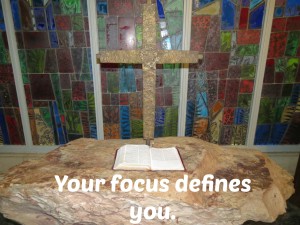 What are you focused on?